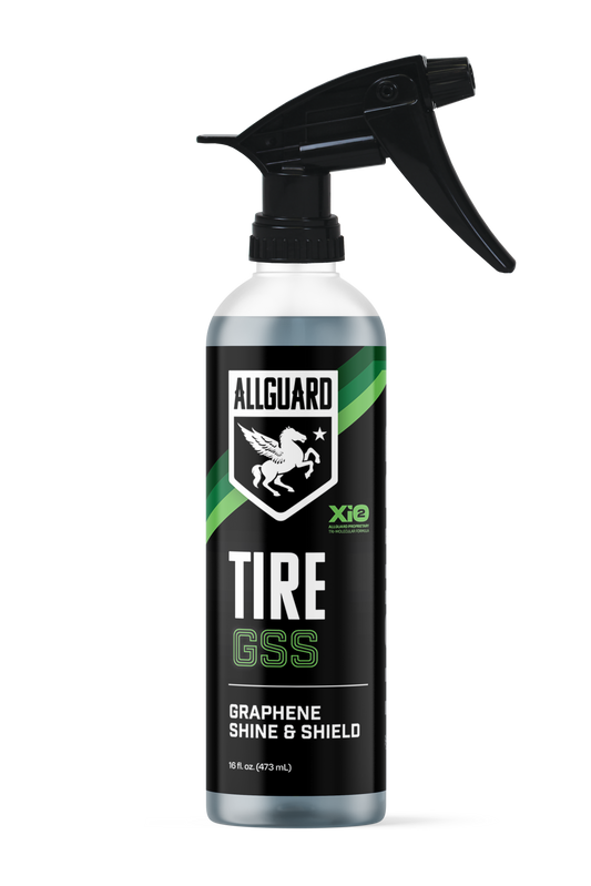 Tire GSS Shine and Shield detailing bottle